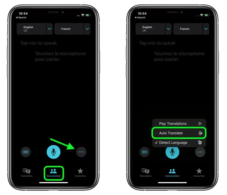 平川苹果手机维修分享iOS 15 “翻译” App 新改进 